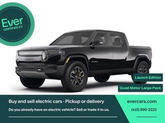 used 2022 rivian r1t launch edition