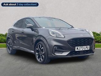 ford puma suv 1.0t ecoboost mhev st-line x suv 5dr petrol hybrid manual euro 6 (s/s) (125 ps)