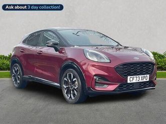 ford puma suv 1.0t ecoboost mhev vivid ruby edition suv 5dr petrol hybrid manual euro 6 (s/s) (125 ps)