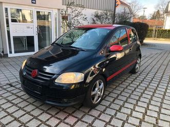 vw fox 1.4 style/sport klima/scheckheft