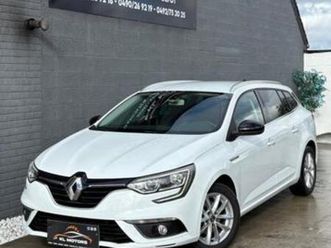 ② renault megane limited 1.2tce 2018 104 000km carpass euro 6b — renault — 2ememain