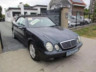 ② mercedes-benz clk 200 clk cabrio 200 elegance full option fa — mercedes-benz — 2ememain