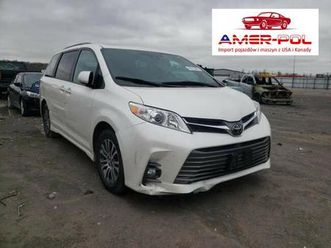 toyota sienna 2020, 3.5l, xle, porysowany lakier warszawa