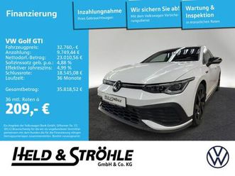 vw golf gti clubsport 2.0 tsi dsg nav kam 18 black