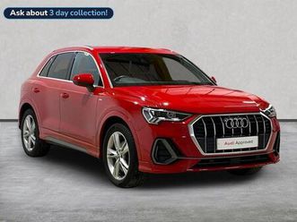 audi q3 1.5 tfsi cod 35 s line suv 5dr petrol s tronic euro 6 (s/s) (150 ps)