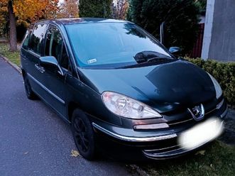 peugeot 807 2.0 120km 7 osobowy + dodatkowa tablica