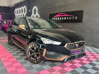 cupra leon sportstourer vz e-hybrid 1.4l 245 ch dsg6 ~ sièges et volants chauffants ~ sièges électriques à mémoire ~ caméra de recul
