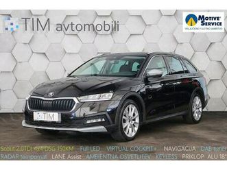 škoda octavia scout 2.0tdi 4x4 dsg 200ks full led virtual dab, 2021 god.