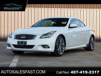 2011 infiniti g37 convertible 2dr coupe