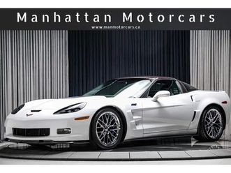 2010 chevrolet corvette zr1 w/3zr 638hp 6.2l ls9