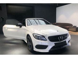 mercedes benz amg c43 4 matic cabrio scheckheft gepflegt mb100