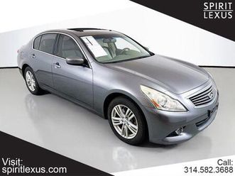 used 2012 infiniti g25x base