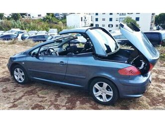 peugeot 307 1.6 cabriolet 110 cv (97.000 kms) março/05