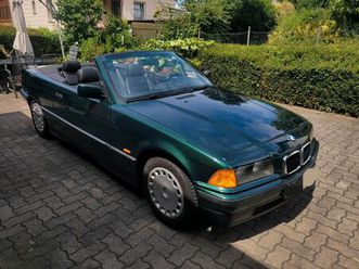 bmw 3er e36 cabrio vollelektrisches dach,leder,90er