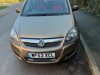 vauxhall, zafira, mpv, 2013, manual, 1686 (cc), 5 doors