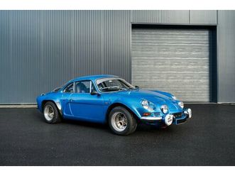 1970 alpine a110 - berlinette 1600s ex-gendarmerie