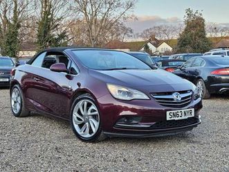 fully loaded vauxhall cascada 1.4t elite conbvertible ulez compliant