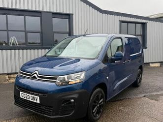 citroen, berlingo, panel van, 2020, automatic, 1499 (cc)