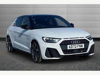 1.0 tfsi 30 black edition sportback euro 6 (start/stop) 5dr