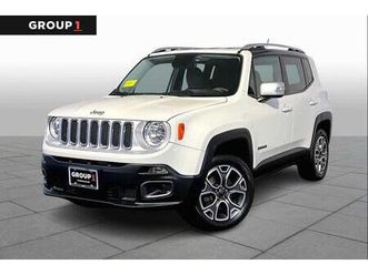used 2016 jeep renegade limited