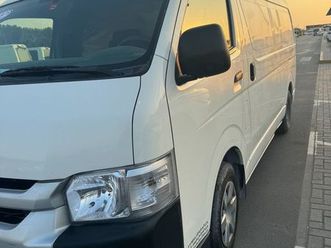 used toyota hiace high roof van 2018