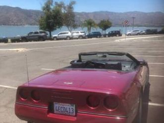 1990 chevrolet corvette c4 6 speed manual convertible