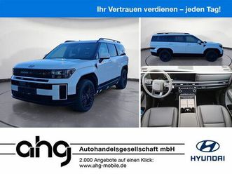 santa fe hev hybrid blackline 4wd glasdach my26