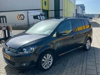 volkswagen touran 1.4 tsi 103kw cross 2013 zwart — volkswagen — marktplaats