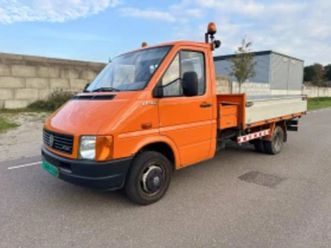 vw lt самосвал+ кран