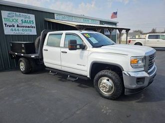 2015 gmc sierra 3500hd crewcab flatbed 4x4