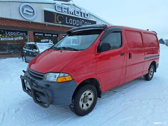 2.4 tdsl pitkä 4wd -hinta sis alv- rahoitus jopa ilman käsirahaa, myös vaihto!