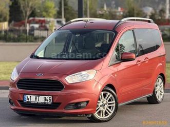 galeriden ford tourneo courier 1.6 tdci titanium plus 2015 model kütahya 119.500 km kirmizi - 29941658 | arabam.com