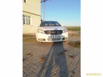 sahibinden geely emgrand 1.5 gsl basic 2012 model diyarbakir 112.000 km beyaz - 38356314 | arabam.com