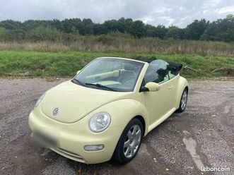 new beetle cabriolet 2,0l boîte auto