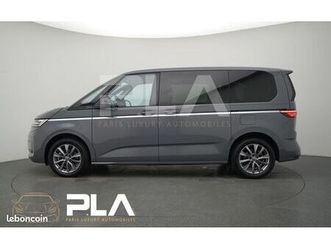 volkswagen multivan 7 places vii t7 court 1.4 e hybride 218cv + camera 360° + portes electrique + attache remorque + acc + hud