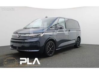 volkswagen multivan 7 places vii t7 court 1.4 e hybride 245cv 4 motion + vis a vis + 360° + portes electriques + attache remorque + acc