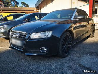 audi a5 cabriolet v6 tdi 190 ch – cuir / clim – jantes supplémentaires