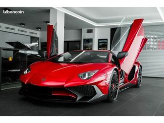 lamborghini aventador sv coupé lp750-4 v12 6.5 750 ch