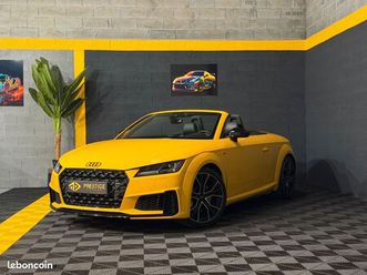 audi tt roadster 45 tfsi s line – 245 ch – s tronic – jaune vegas