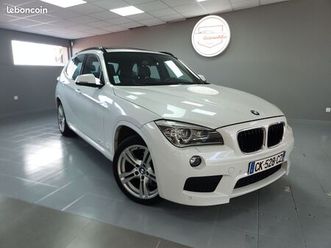 bmw x1 - xdrive pack m - 2.0d 184cv bva - cuir - gps - regulateur - attelage - feux autos - clim auto - toit panoramique et ouvrant - vehicule suivie et reviser