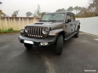 jeep gladiator 3.0 v6 multijet 264 ch, une édition spéciale overland launch edition