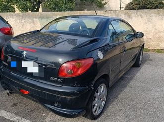 peugeot 206 cc décapotable