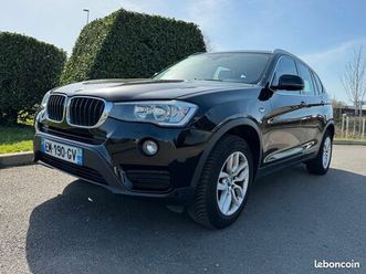 bmw x3 (f25) 18d 2.0d 150 cv / edition luxe caméra, bva, cuir