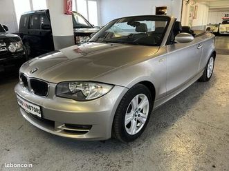 bmw serie 1 (e88) cabriolet 118i 143 sport design