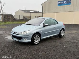 peugeot 206 cc 1.6i 16s 110cv