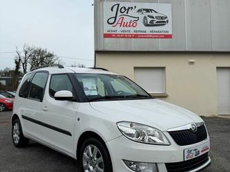 skoda roomster tour de france dsg /radars de recul - climatisation - regulateur de vitesse/