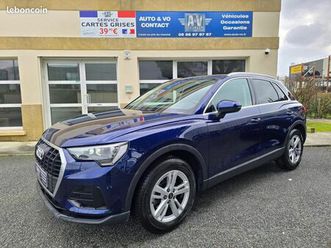 audi q3 35 tfsi 150ch design - suivi audi bleu navarre
