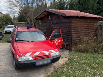 citroën zx break 1.4i – 1997 – 96 500 km – ancien véhicule de pompiers