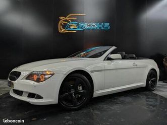 bmw série 6 (e64) lci cabriolet 630i 3.0 i 272 cv luxe