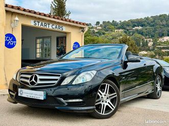 mercedes classe e cabriolet 3.5 350 v6 306 7g-tronic executive - airscarf - bi-xénon